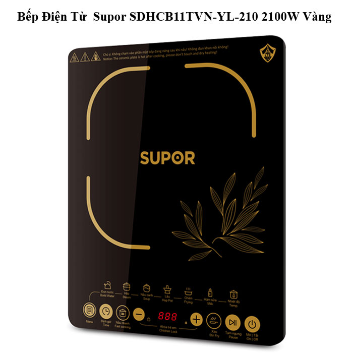 Bếp Điện Từ  Supor SDHCB11TVN-YL-210 2100W Vàng