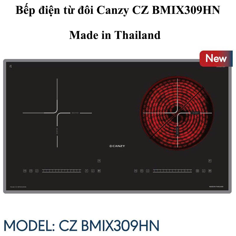 Bếp điện từ đôi Canzy CZ BMIX309HN
