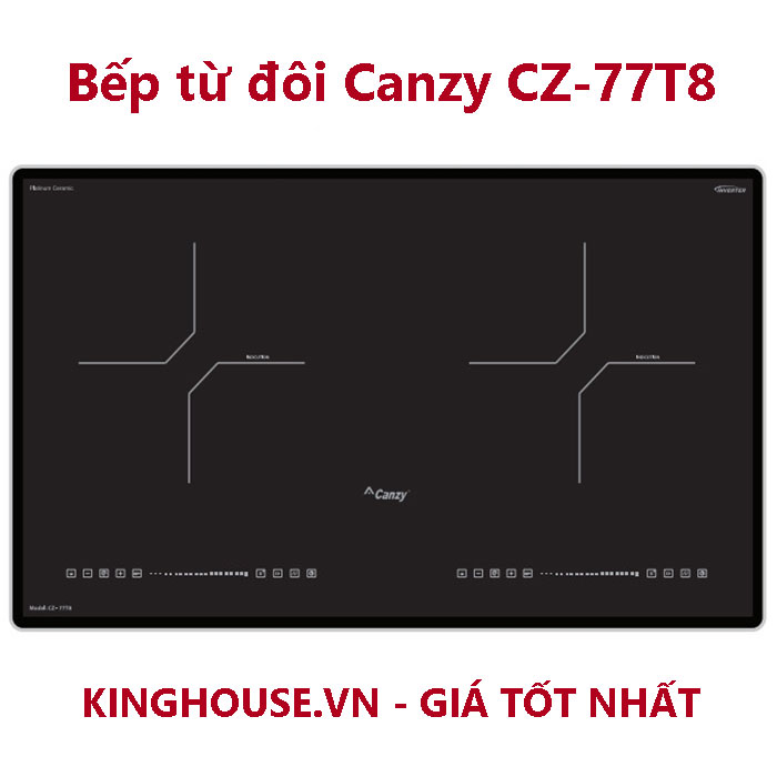 Bếp từ đôi Canzy CZ-77T8