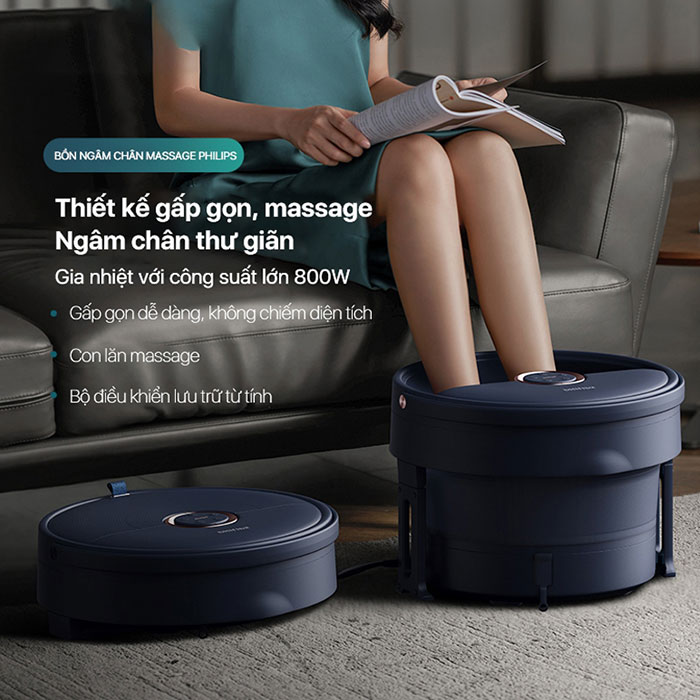 Bồn ngâm chân massage Philips PPM6501