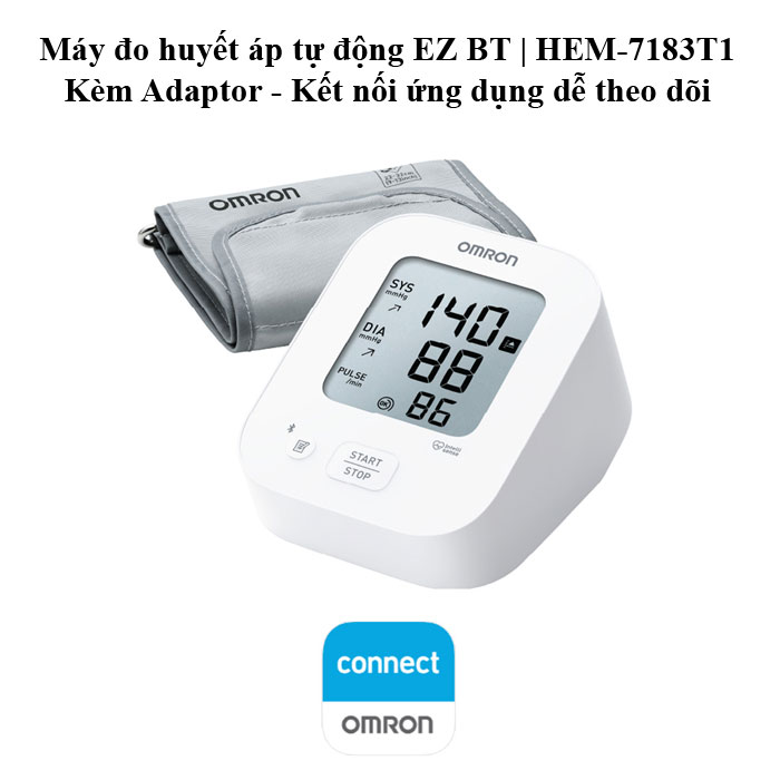 Máy đo huyết áp bắp tay Omron HEM-7183T1