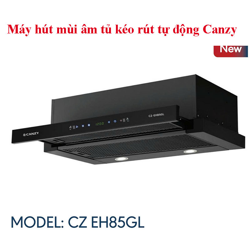 Máy hút mùi âm tủ kéo rút tự động Canzy CZ EH85GL