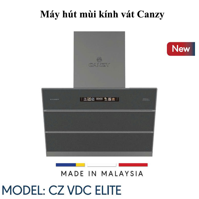 Máy hút mùi kính vát Canzy CZ VDC ELITE 