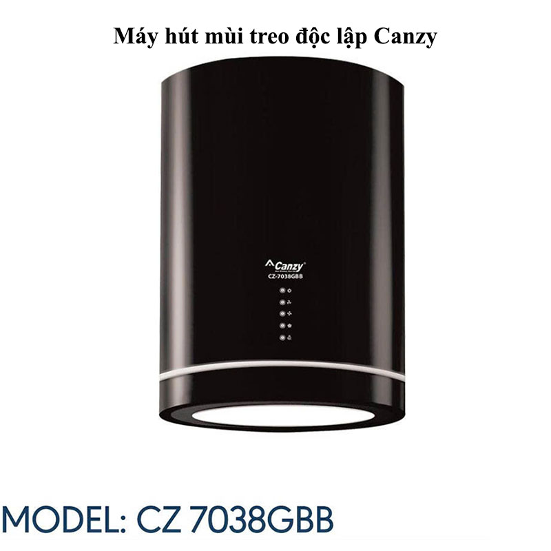 Máy hút mùi treo độc lập Canzy CZ 7038GBB