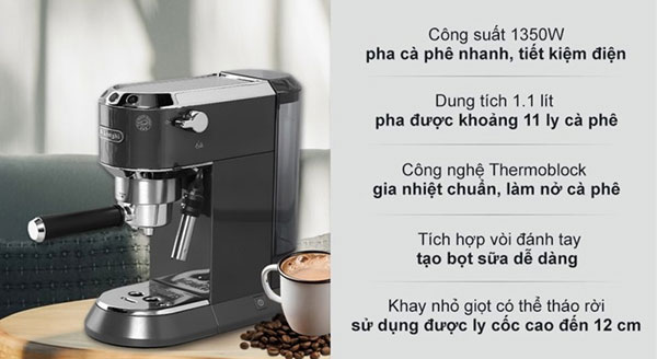 Máy pha cà phê Delonghi EC785 - GY