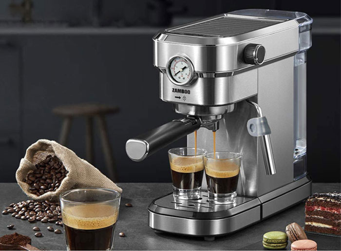 Máy pha cà phê tự động Espresso Zamboo ZB-95AT 