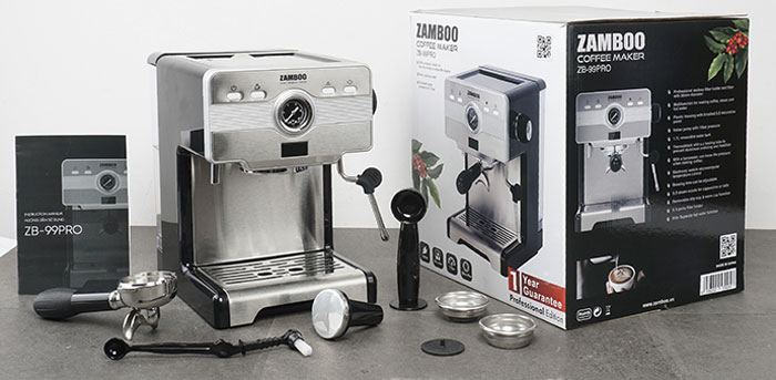 Máy pha cà phê tự động Espresso Zamboo ZB-99PRO
