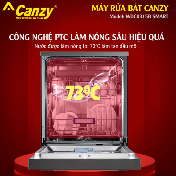Canzy CZ-WDC0315B SMART 15 bộ