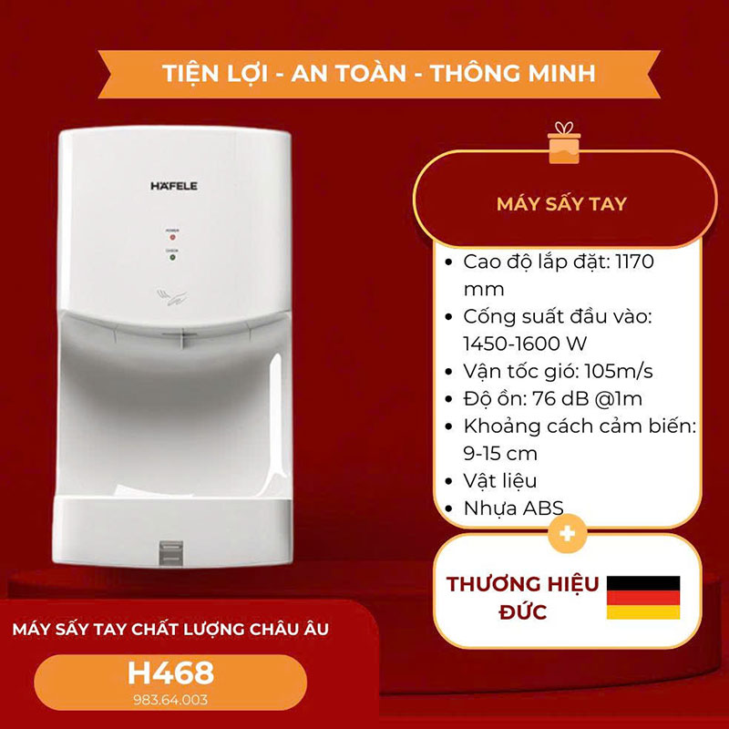 Máy sấy tay Hafele H468 983.64.003
