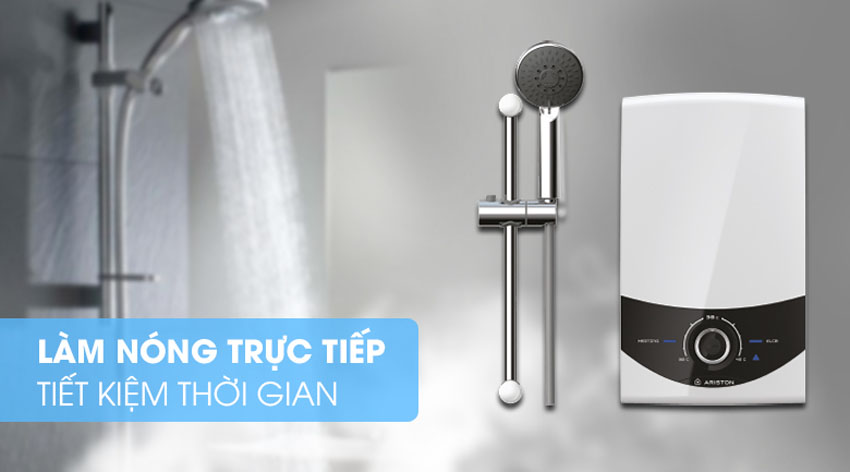 Máy tắm nước nóng lạnh Ariston AURES SMART SQUARE SMC45E-VN