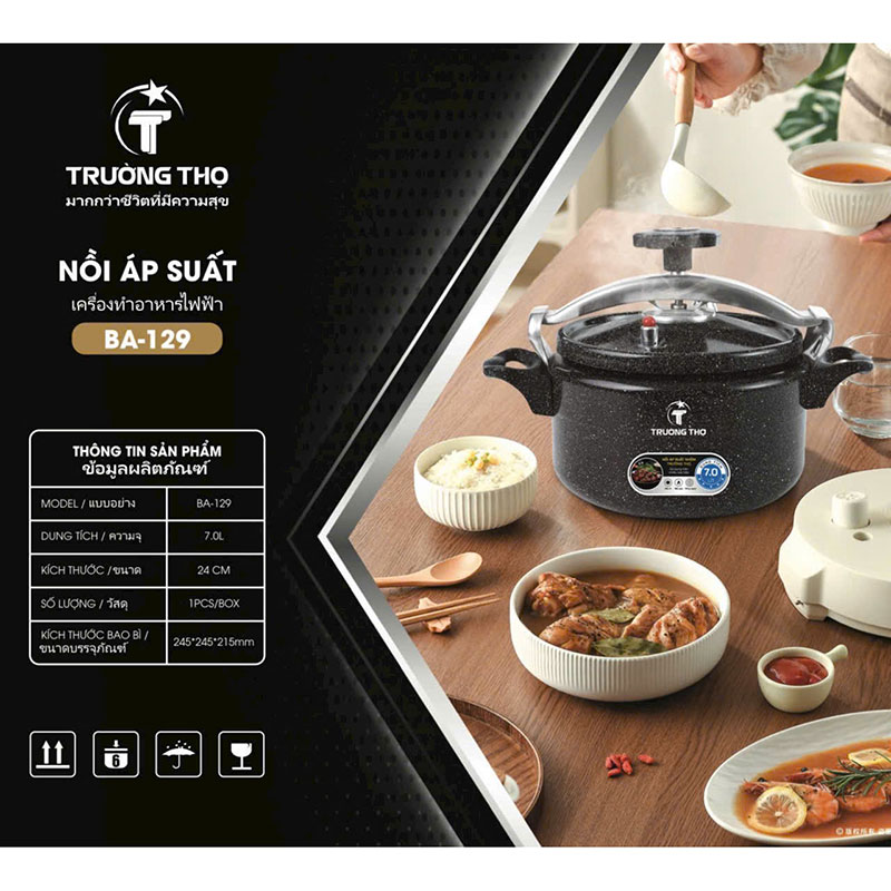 Nồi áp suất Trường Thọ BA-129