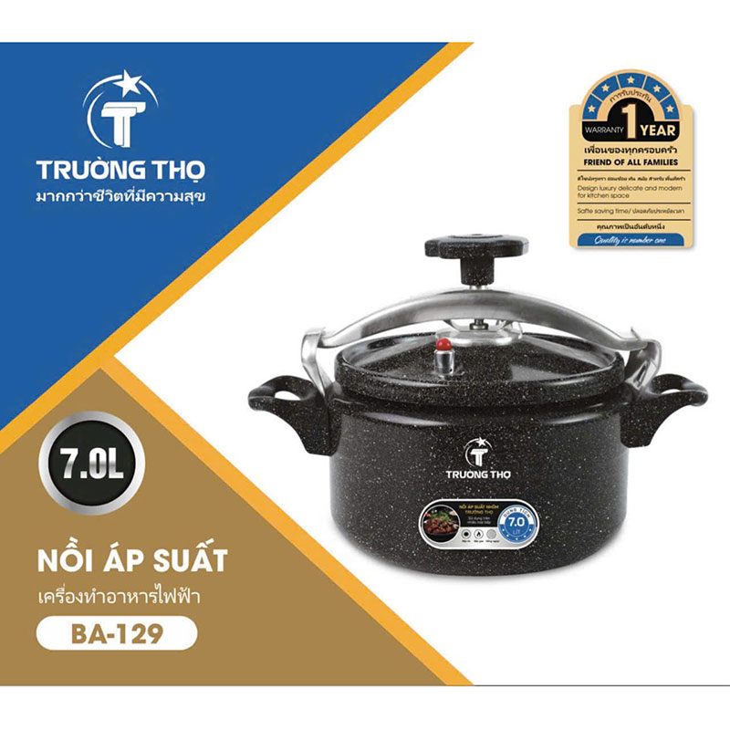 Nồi áp suất Trường Thọ BA-129 - 7 lít