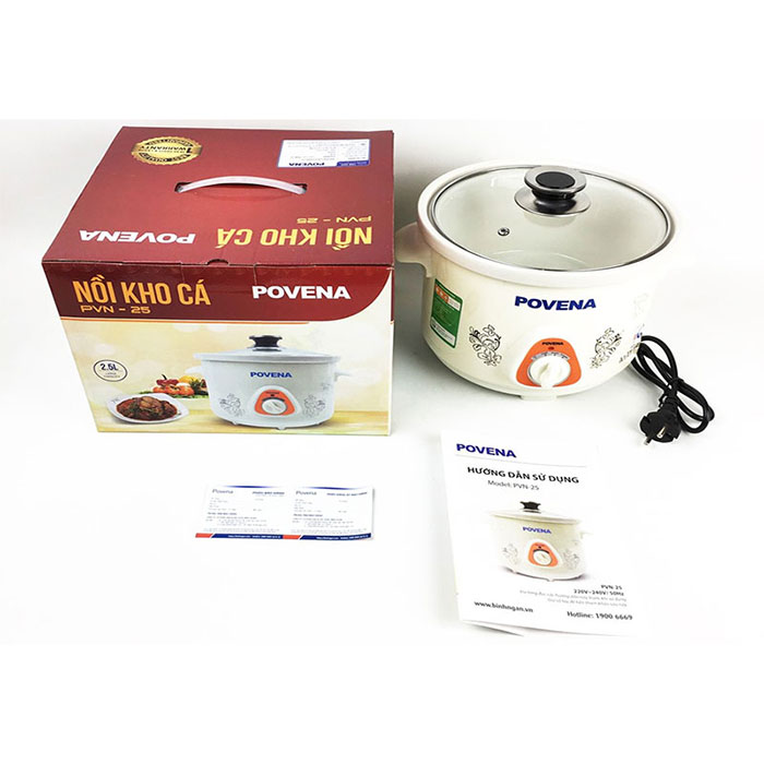 Nồi kho cá Povena PVN-25