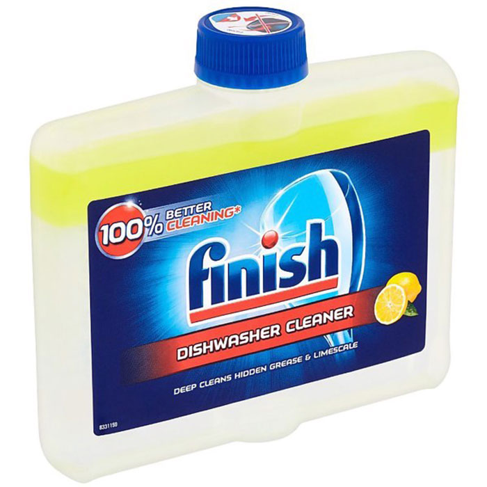 Dung dịch tẩy rửa máy rửa chén Finish Dishwasher Cleaner Lemon