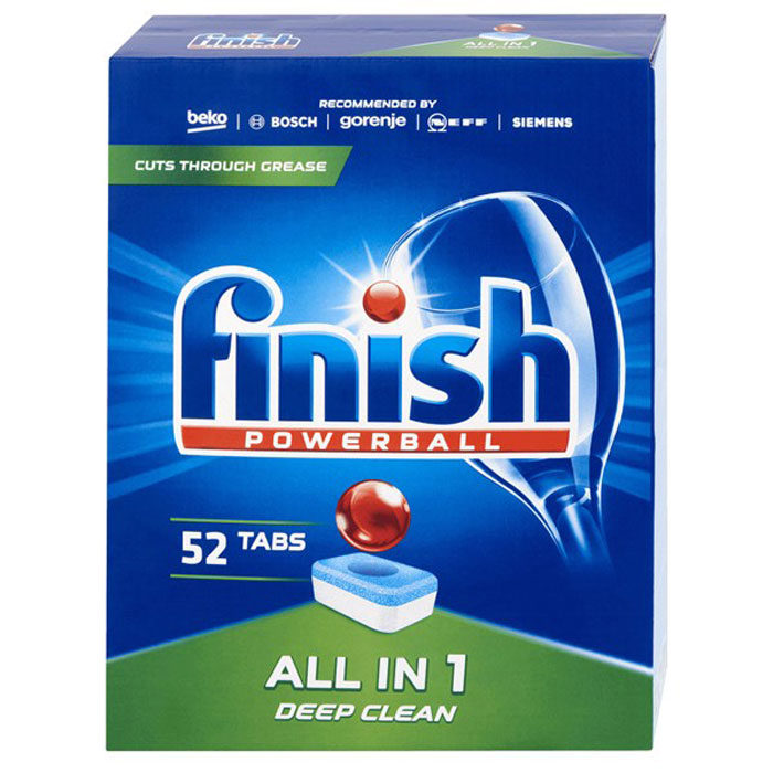 Finish All In 1 Dishwasher Tablets QT028268