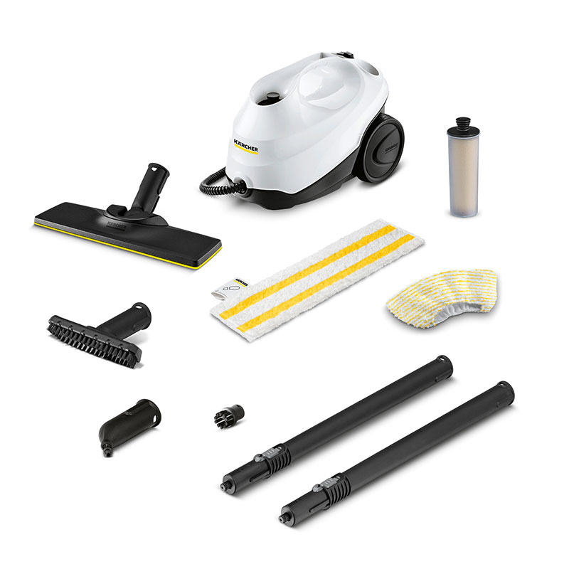 Máy làm sạch bằng hơi nước Karcher SC 3 Easy Fix White