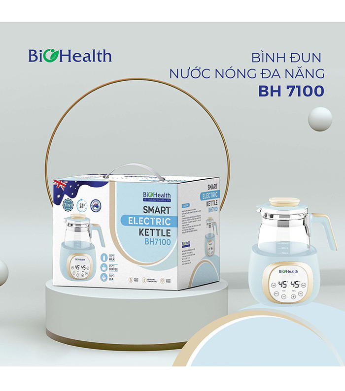 Bình đun nước nóng đa năng Biohealth BH7100