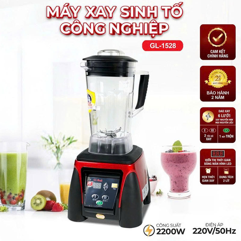 Máy xay sinh tố công nghiệp Gali GL-1528 - 2200W