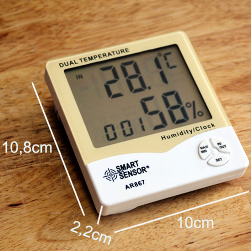 Nhiệt ẩm kế điện tử Smart Sensor AR867