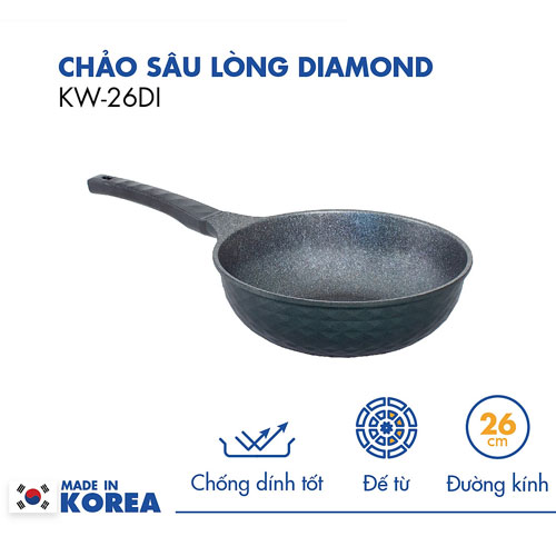 Chảo sâu Diamond Korea King KW-26DI