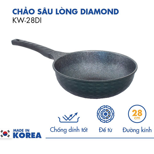 Chảo sâu Diamond Korea King KW-28DI