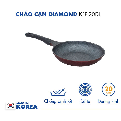 Chảo cạn Diamond Korea King KFP-20DI