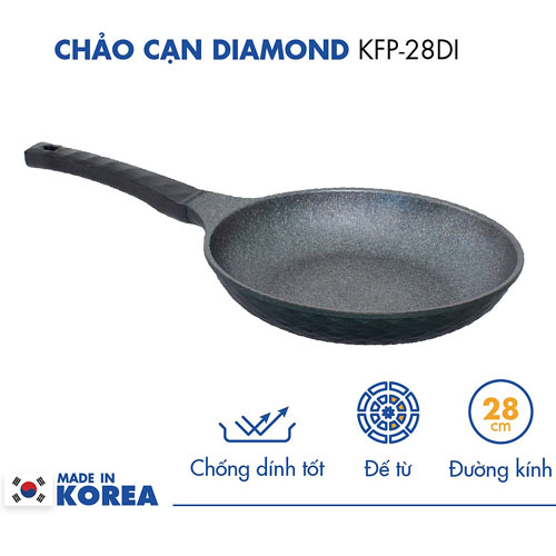 Chảo cạn Diamond Korea King KFP-28DI