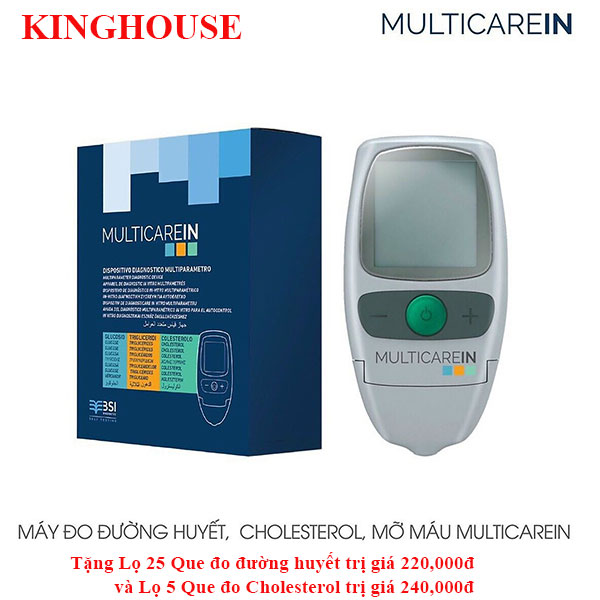 Máy đo đường huyết đa chức năng 3 in 1 MultiCare-In