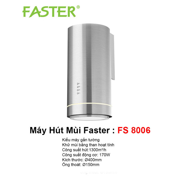 Máy hút mùi Faster FS 8006