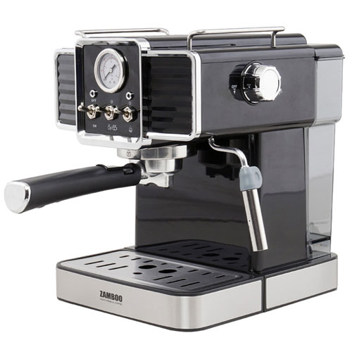 Máy pha cà phê Zamboo ZB-90PRO (Đen) - Tặng 500 Gram Cà phê