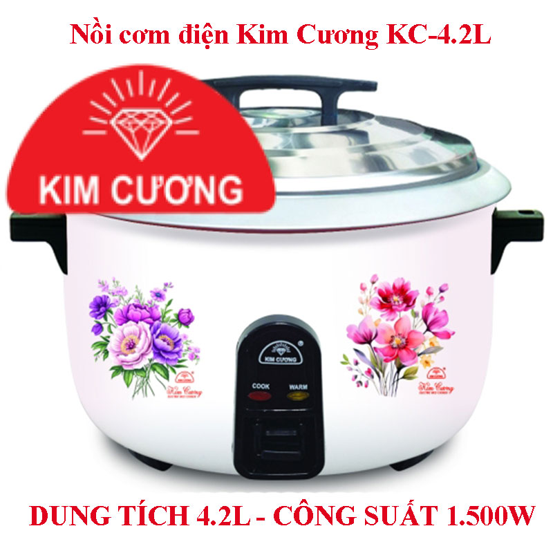 Nồi cơm điện Kim Cương KC-4.2L