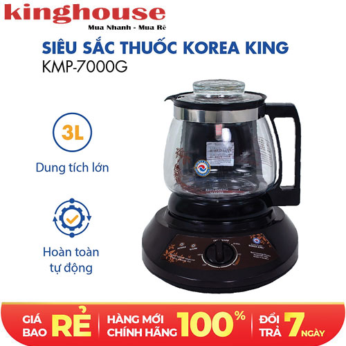 Siêu sắc thuốc Korea King KMP-7000G