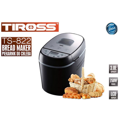 Máy làm bánh mì Tiross TS822 - 12 chức năng