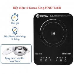 Bếp điện từ đơn Korea King PIND-T34/B