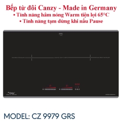 Bếp từ đôi Canzy CZ 9979 GRS