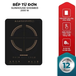 Bếp từ đơn Sunhouse SHD6803