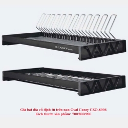 Giá bát đĩa cố định tủ trên nan Oval Canzy CZO-6006