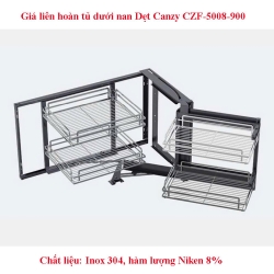 Giá liên hoàn tủ dưới nan Dẹt Canzy CZF-5008-900