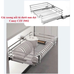 Giá xoong nồi tủ dưới nan dẹt Canzy CZF-5002