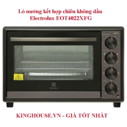 Lò nướng kết hợp chiên không dầu Electrolux EOT4022XFG 40 lít