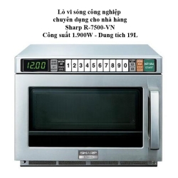 Lò vi sóng công nghiệp chuyên dụng Sharp R-7500-VN