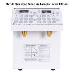 Máy đo định lượng đường sữa hai ngăn Unibar UBS-26