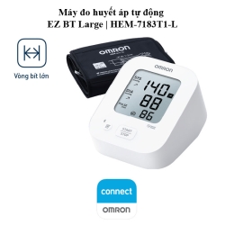Máy đo huyết áp bắp tay Omron HEM-7183T1-L