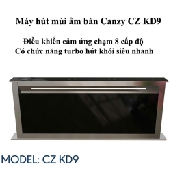 Máy hút mùi âm bàn Canzy CZ KD9