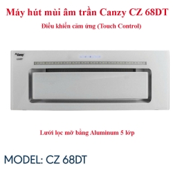 Máy hút mùi âm trần Canzy CZ 68DT