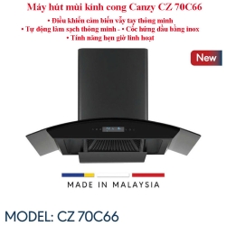 Máy hút mùi kính cong Canzy CZ 70C66