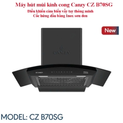 Máy hút mùi kính cong Canzy CZ B70SG