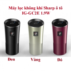 Máy lọc không khí ô tô Sharp IG-GC2E