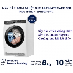 Máy sấy bơm nhiệt Electrolux EDH803J5WC