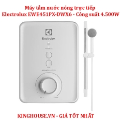 Máy tắm nước nóng trực tiếp Electrolux EWE451PX-DWX6 4500W
